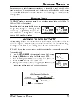 Предварительный просмотр 21 страницы Yaesu VX-127 Operating Manual