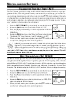 Предварительный просмотр 66 страницы Yaesu VX-127 Operating Manual