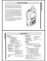 Preview for 2 page of Yaesu VX-1R User Manual