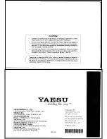 Предварительный просмотр 26 страницы Yaesu VX-1R User Manual