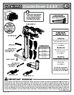 Предварительный просмотр 1 страницы Yakima DoubleDown 2 Installation Manual