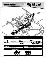 Preview for 1 page of Yakima Highroad Installation Instructions Manual