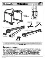 Preview for 9 page of Yakima HitchSki Quick Start Manual