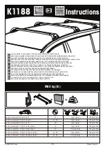 Yakima K1188 Instructions Manual preview