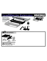 Preview for 1 page of Yakima LoadWarrior Extension User Manual