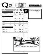 Preview for 1 page of Yakima Q53 Installation Instructions