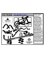 Yakima SideWinder Installation Instructions And Owner'S Manual preview
