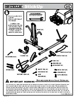 Yakima StickUp Installation Instruction предпросмотр