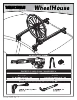 Preview for 1 page of Yakima WheelHouse Instructions Manual