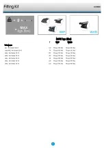 Preview for 2 page of Yakima whispbar K408W Fitting Instructions Manual