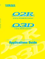 Yamaha 03D Application Manual preview