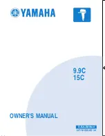 Yamaha 9.9C Owner'S Manual preview