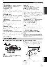 Предварительный просмотр 7 страницы Yamaha A-S500 Owner'S Manual