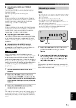 Предварительный просмотр 13 страницы Yamaha A-S500 Owner'S Manual