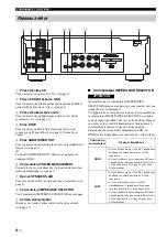 Предварительный просмотр 28 страницы Yamaha A-S500 Owner'S Manual