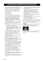 Предварительный просмотр 4 страницы Yamaha A-S501 Owner'S Manual