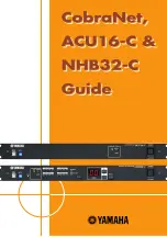 Yamaha ACU16-C Manual preview