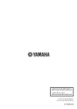 Preview for 17 page of Yamaha AIC128-D Operation Manual