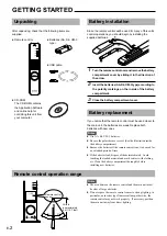 Preview for 4 page of Yamaha AP-U70 Setup Manual