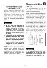 Preview for 82 page of Yamaha AR230 High output Owner'S And Operator'S Manual