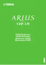 Yamaha Arius YDP-135 Reference предпросмотр