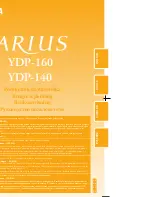 Yamaha Arius YDP-140 Brugervejledning preview