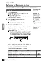 Preview for 16 page of Yamaha Arius YDP-140 Brugervejledning