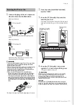 Предварительный просмотр 13 страницы Yamaha ARIUS YDP-165 Owner'S Manual