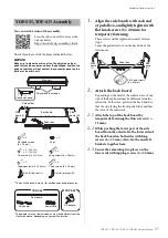 Предварительный просмотр 37 страницы Yamaha ARIUS YDP-165 Owner'S Manual