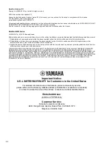 Предварительный просмотр 44 страницы Yamaha ARIUS YDP-165 Owner'S Manual