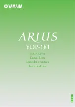 Yamaha ARIUS YDP-181 Data List preview