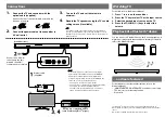 Предварительный просмотр 2 страницы Yamaha ATS-1050 Quick Start Manual