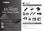 Yamaha Aventage RX-A1020 Easy Setup Manual preview