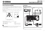 Yamaha AVENTAGE RX-A1040 Quick Manual preview