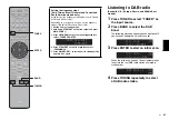 Предварительный просмотр 21 страницы Yamaha Aventage RX-A1080 Quick Start Manual
