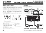 Preview for 1 page of Yamaha Aventage RX-A3040 Quick Manual