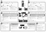 Preview for 2 page of Yamaha AVENTAGE RX-A550 Setup Manual