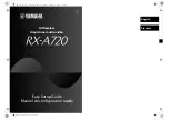 Yamaha Aventage RX-A720 Setup Manual preview