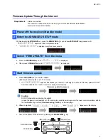 Preview for 2 page of Yamaha Aventage RX-A770 Firmware Update Procedure