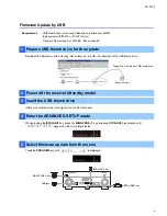 Предварительный просмотр 4 страницы Yamaha Aventage RX-A770 Firmware Update Procedure