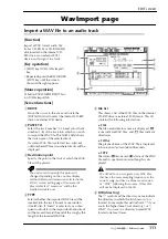 Preview for 118 page of Yamaha AW4416 Reference Manual