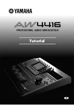 Yamaha AW4416 Tutorial предпросмотр