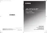 Предварительный просмотр 1 страницы Yamaha AX-497 Owner'S Manual