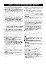 Предварительный просмотр 2 страницы Yamaha AX-497 Owner'S Manual