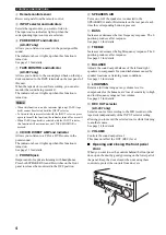 Предварительный просмотр 6 страницы Yamaha AX-497 Owner'S Manual