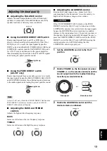 Предварительный просмотр 15 страницы Yamaha AX-497 Owner'S Manual