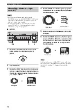 Предварительный просмотр 16 страницы Yamaha AX-497 Owner'S Manual