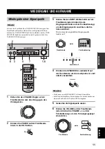 Предварительный просмотр 51 страницы Yamaha AX-497 Owner'S Manual