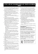Предварительный просмотр 78 страницы Yamaha AX-497 Owner'S Manual