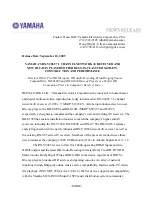 Yamaha BD-S1065 Release Note preview